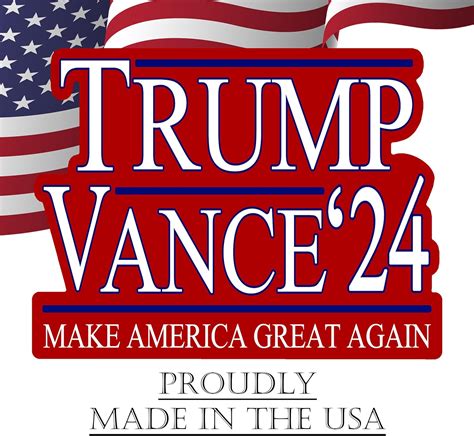 Rogue River Tactical Trump JD Vance 2024 Yard Sign With H Stake For ...