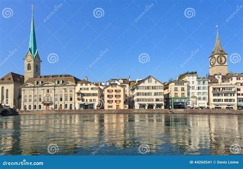 Zurich landmarks editorial photo. Image of peter, sightseeing - 44260541
