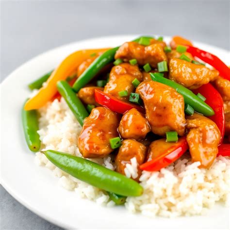 Ginger Honey Garlic Chicken Stir-Fry Recipe | cookAIfood