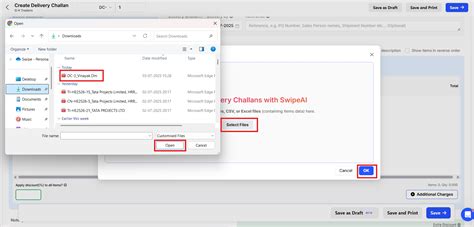 How to upload/Import Delivery challan file using AI on web? - General ...