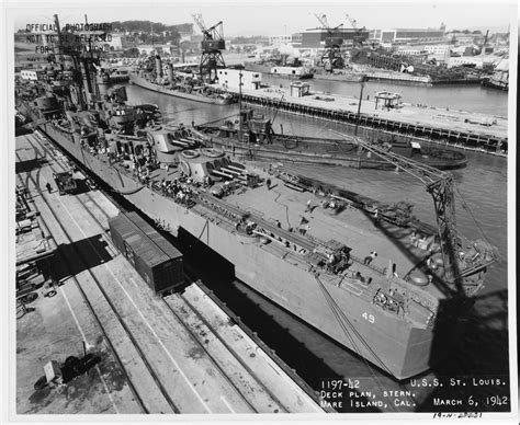 19-N-28231 USS ST. LOUIS (CL-49)