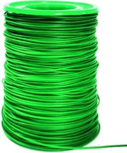 Wenray (92 Meters) 7 Threads 42 Guage / 0.0025 AWG PVC Coated Jumper ...