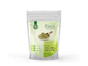 Buy Green Hills Pure Organic Henna Powder For Helathy Hair, Everyday ...