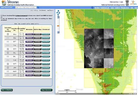 Bhuvan - Gateway to Indian Earth Observation Data Products and Services