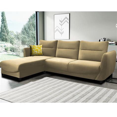 BRAXTON Atila LHS 4 Seater L Shape Sofa Set for Living Room (Cream ...