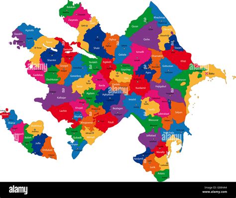 Azerbaijan map hi-res stock photography and images - Alamy
