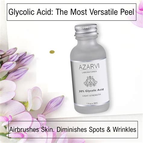 30% GLYCOLIC ACID CHEMICAL PEEL WITH NEUTRALIZER - chemical peel with glycolic acid