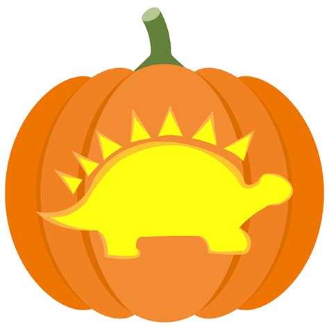Dinosaur Pumpkin Carving Printable