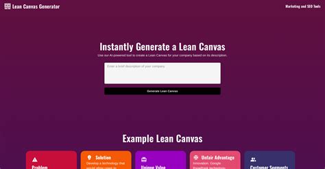Image result for Lean Canvas Tutorial