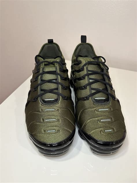 Nike Air VaporMax Plus Olive Rough Green Black Shoes DQ4688-300 Men's ...