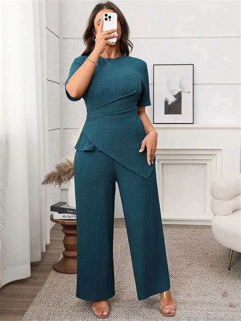 Plus Size Twist Pant Co-ords | Savana | Bestsellers