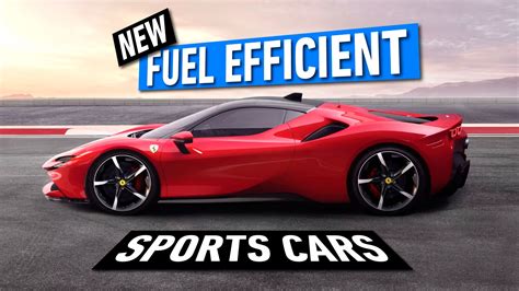 10 New Sports Cars That Are More Fuel Efficient Than You'd Expect