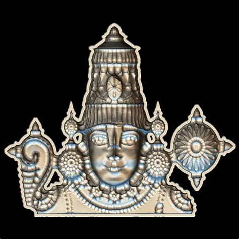 Lord Venkateswara Swamy 3D Model | Jewelry Design