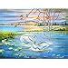 LoveTheFamily Lotus Pond and Swan Lake Paint by Numbers Kits DIY ...