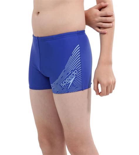 Buy Speedo Medley Logo Aquashort True-Cobalt-Curious-Blue Swimwear ...