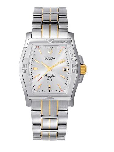 Bulova Men's 98H20 Marine Star Screw-Back Watch : Bulova: Amazon.in ...