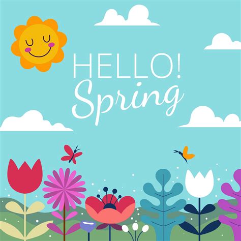Spring Backgrounds Clipart