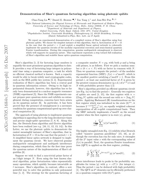 Image result for Shor Algorithm