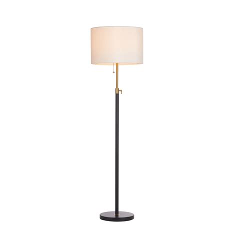 KAWOTI 64.5'' Adjustable Height Floor Lamp for Living Room Office ...