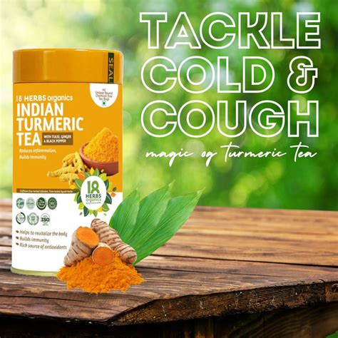 18 Herbs Organics Indian Turmeric Tea (TIN) – www.18herbs.com
