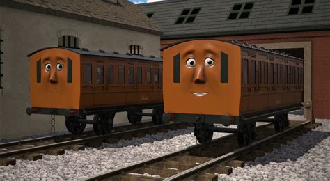 Thomas And Friends Annie And Clarabel Coloring Pages