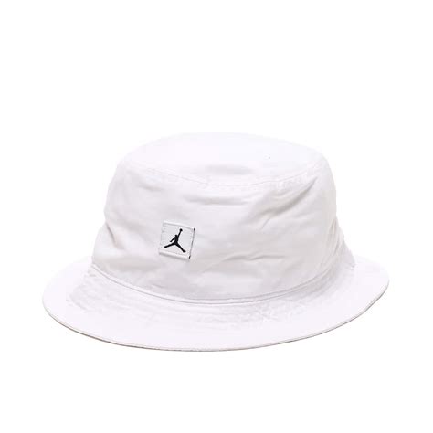 JORDAN BRAND JORDAN BUCKET JM WASHED CAP WHITE/BLACK 22SU-I（ジョーダン ブランド ...