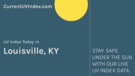 Louisville, KY: Current UV Index and Hourly Forecast
