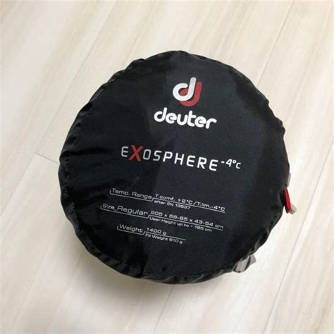 ゆるキャン志摩リン使用 deuter Exosphere エクソスフィア -4
