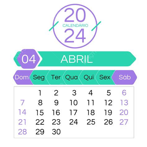 Premium Psd 2024 Year Portuguese Calendar Printable Psd Illustration