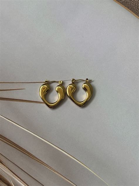 Golden Anti tarnish Hoops – Silvercharms Collections