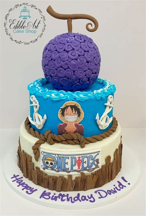 One Piece Cake | Anime cake, Funny birthday cakes, One piece birthdays
