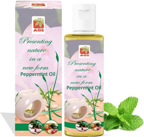 AOS Products 100% Pure and Natural Peppermint Oil - Price in India, Buy ...