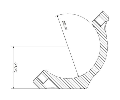 Spuhr Ring-Montage Set SAKO ø 35 H 23 / 5 mm 1x ISMS | GermanGunWorks