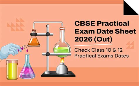CBSE Practical Exam Date Sheet 2026 (OUT) For Class 10 & 12