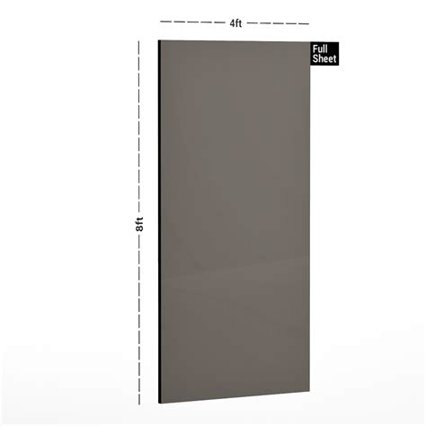 Shop Glossy finish 668 DG Gothic Grey Decorative Laminate | Material Depot