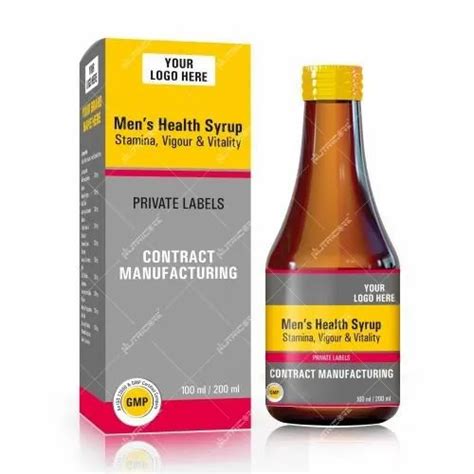 Private Label Syrup - Men''''''''s Health Syrup Manufacturer from Surat