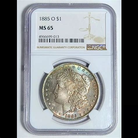 1885-O Morgan Silver Dollar NGC MS-65 - Bob Paul Rare Coins
