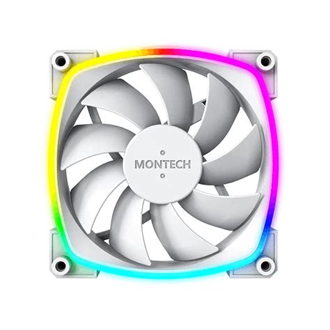 Montech AX120 PWM ARGB White Cabinet Fan (Single Pack) – Microcenter India