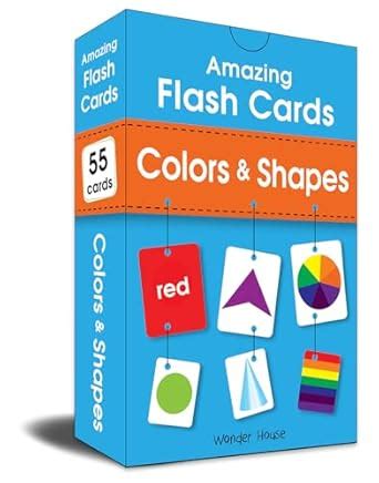 Amazing Flash Cards Colors & Shapes: Early Development of Preschool ...