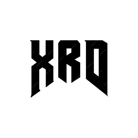 Design de logo de lettre XRD pour une entreprise de technologie Design ...