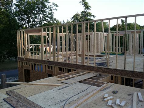 This New Drew House: 2nd Floor Framing