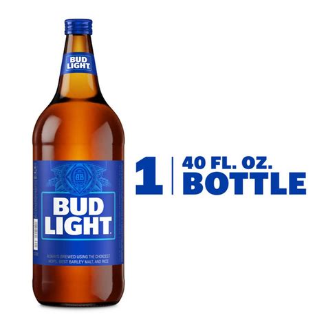 Bud Light Lager Lager Beer (40 fl oz) Delivery or Pickup Near Me ...