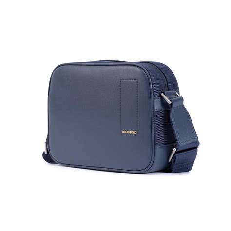 Buy Mokobara The Sling Bag| Blue Vegan Leather Cross Body Day Bag ...