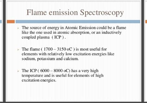 Advantage of flame emission spectroscopy - Brainly.in