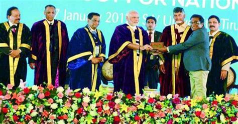 VC of University of Hyderabad Honoured by PM Modi at Indian Science ...