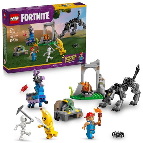 LEGO Fortnite Peely & Sparkplug’s Camp Video Game Building Set 77075 B ...