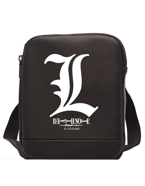 Death Note Messenger Bag with "L" Symbol | Boutique Trukado - Boutique ...