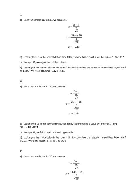 Statistics Sample Problems 的图像结果