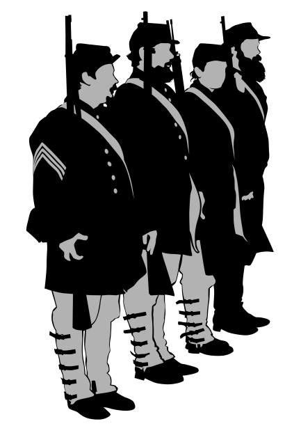 American Civil War Flags Illustrations, Royalty-Free Vector Graphics ...