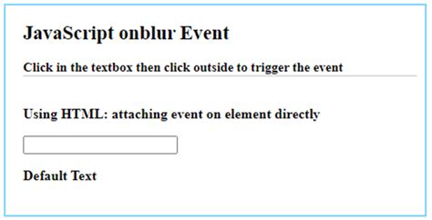Image result for Onblur JavaScript Use Hindi